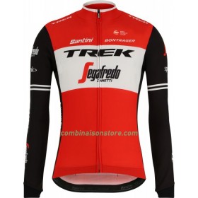 Maillot 2019 Trek-Segafredo Manches Longues N001